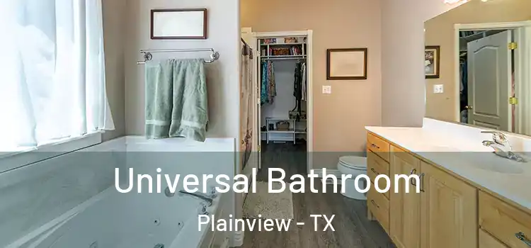  Universal Bathroom Plainview - TX